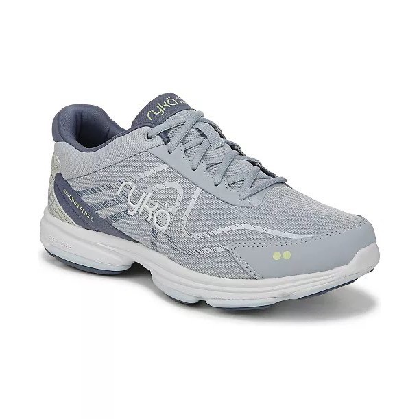 Ryka Devotion Plus 5 Womens Walking Shoes Pearl Blue Mesh Size 8.5 M