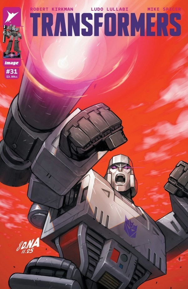 Transformers #31 CVR A David Nakayama Megatron Variant Cover 4/8/26 Image Comics