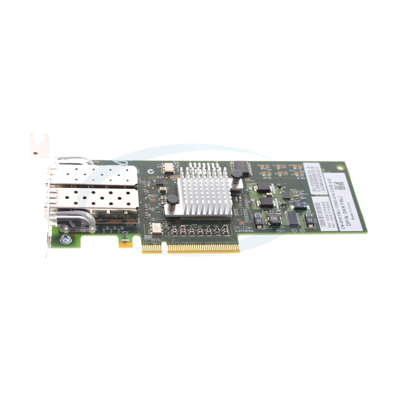 Dell KKYWJ-LP Brocade 825 8GB Dual Port HBA Fibre Channel Card