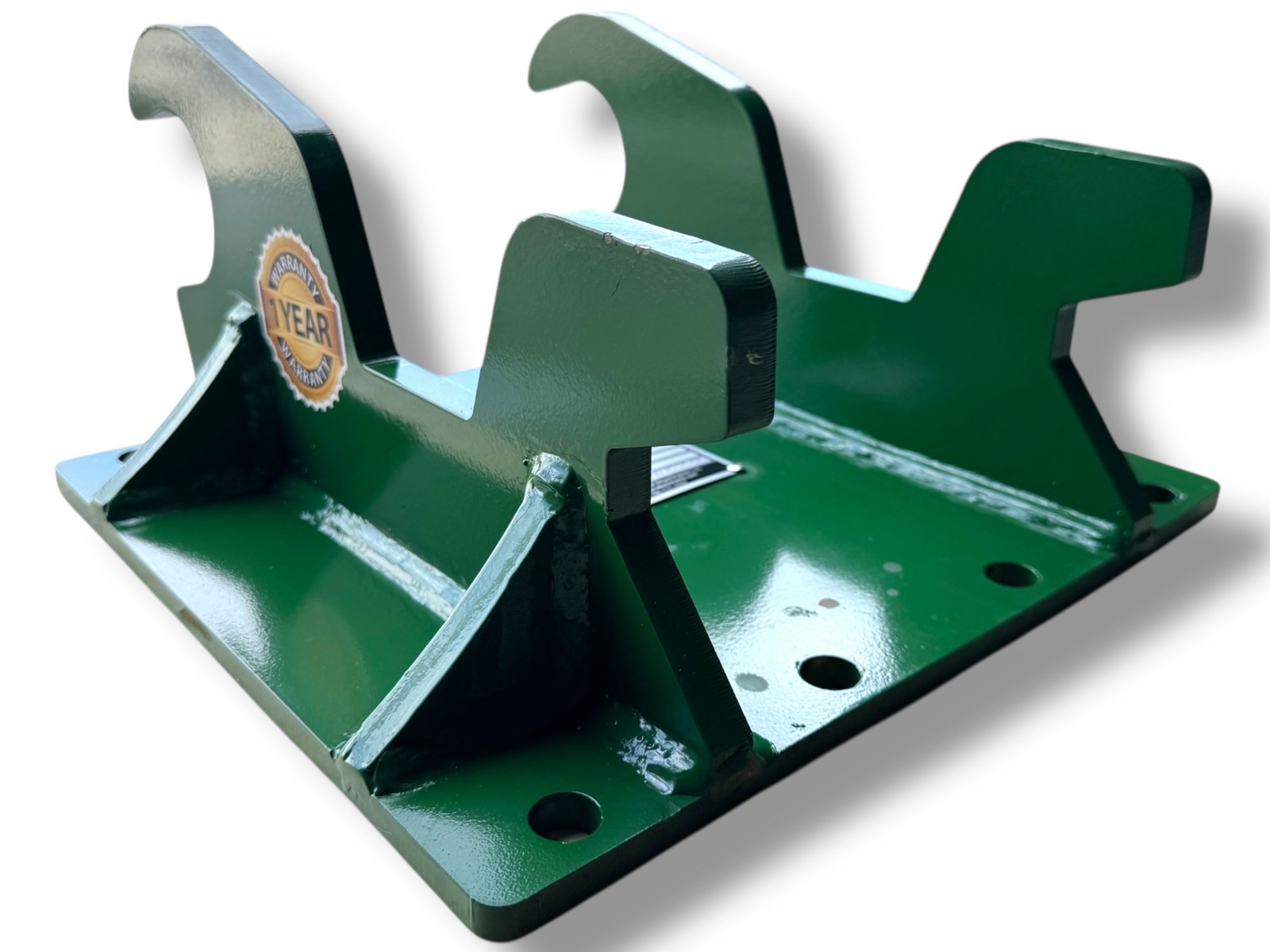JD Wedge Style Bolt-On Head Plate for 2.6 - 3.6 tons Wheel & Plate Compactors