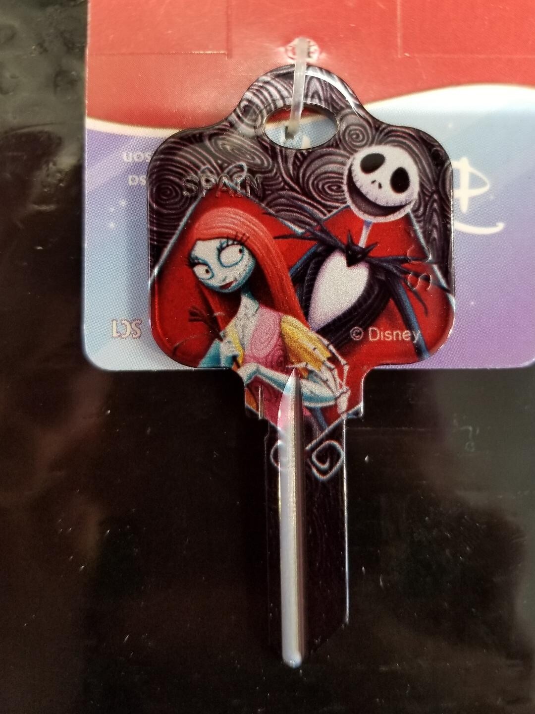 DISNEY JACK SKELLINGTON & SALLY SCHLAGE SC1 KEYBLANK - READ DETAILS BELOW
