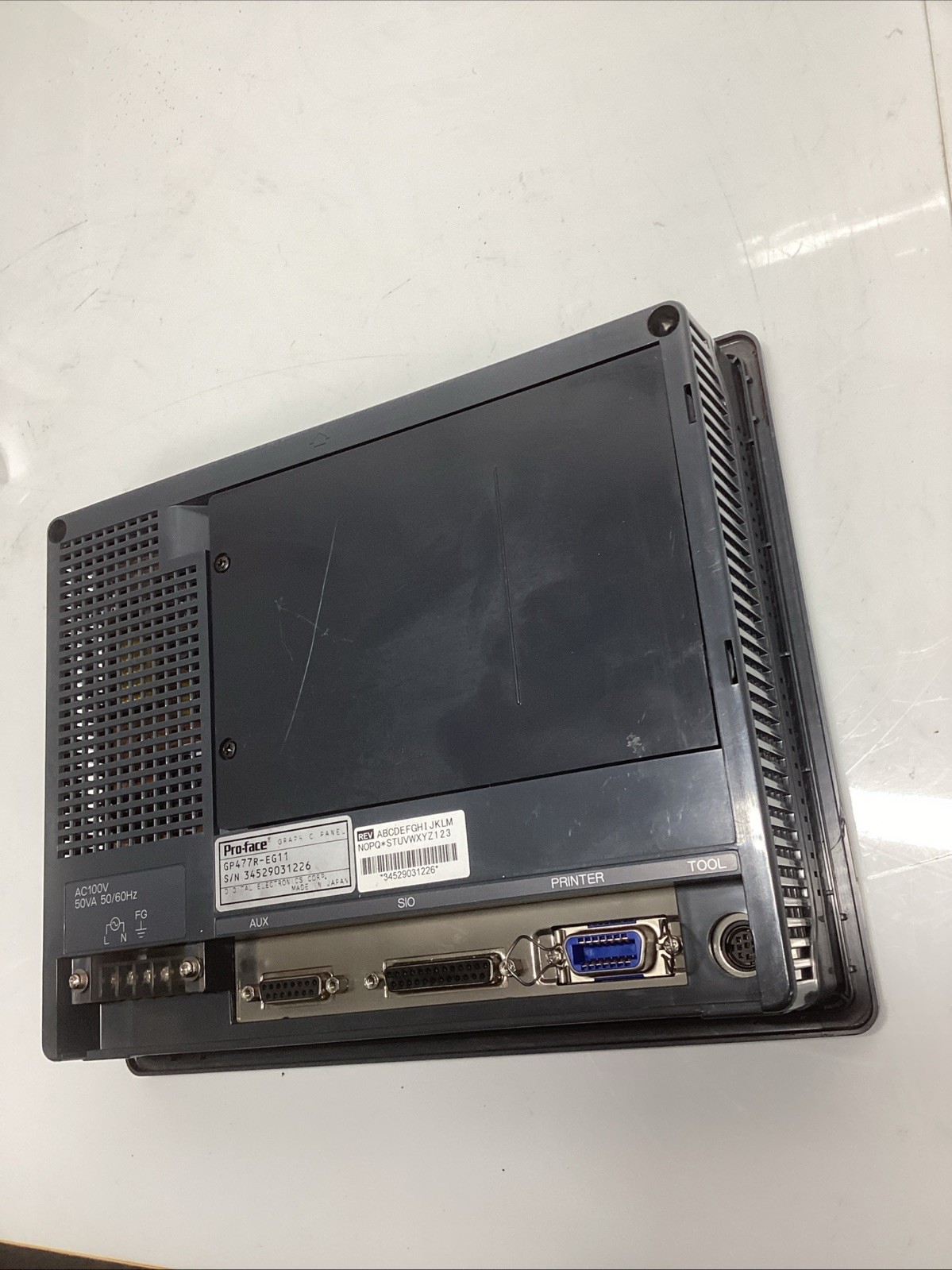 PRO-FACE DIGITAL GRAPHIC PANEL GP477R-EG11. U-483