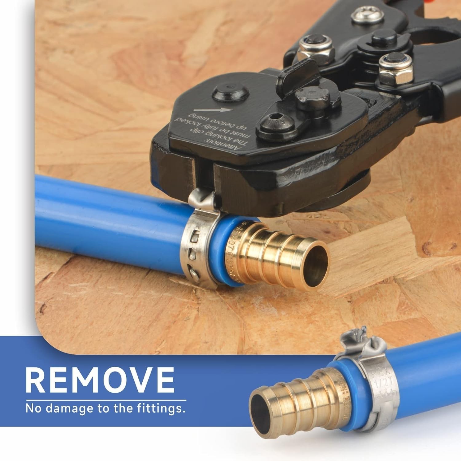 Multi-Function Ratchet Tool for Efficient PEX and Single Ear Hose Clamps