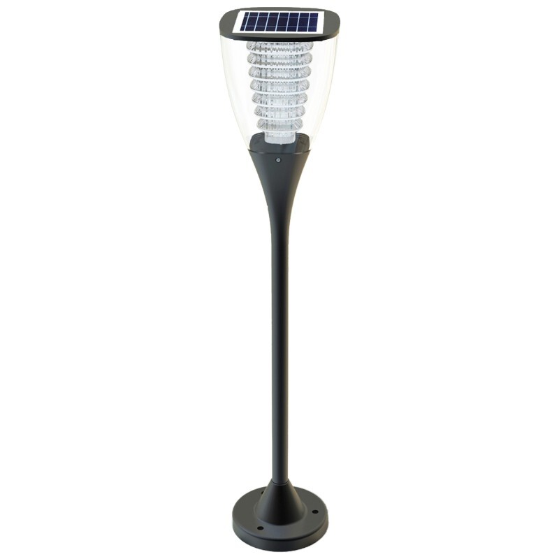 PEARL 100lm PV1.6W Solar Garden Lamp Twilight Sensor PowerNeed, ESL-25H
