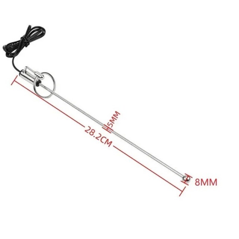 E-Stim Urethral Plug Sound Dilator Electro Penis Plug Stretcher CBT Enhancer Toy