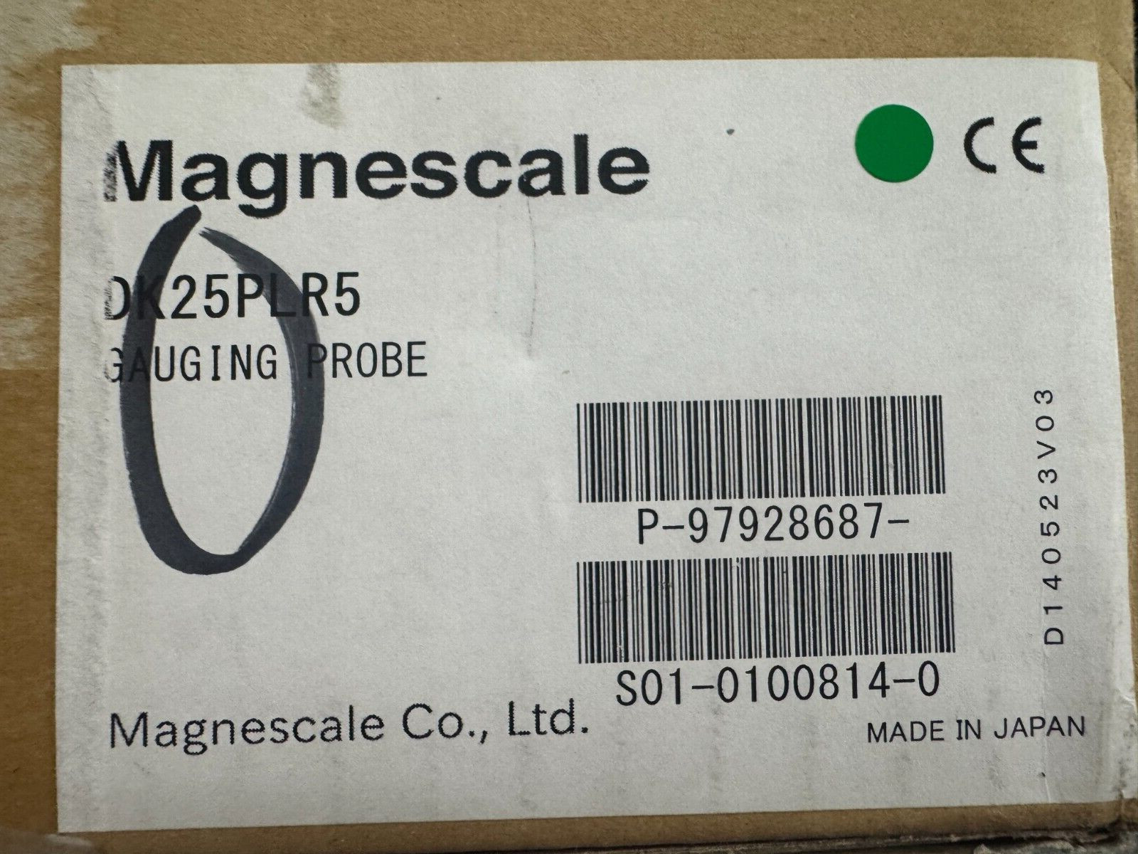 Magnescale DK25PLR5 Right Angle Digital Gauge 25mm Range