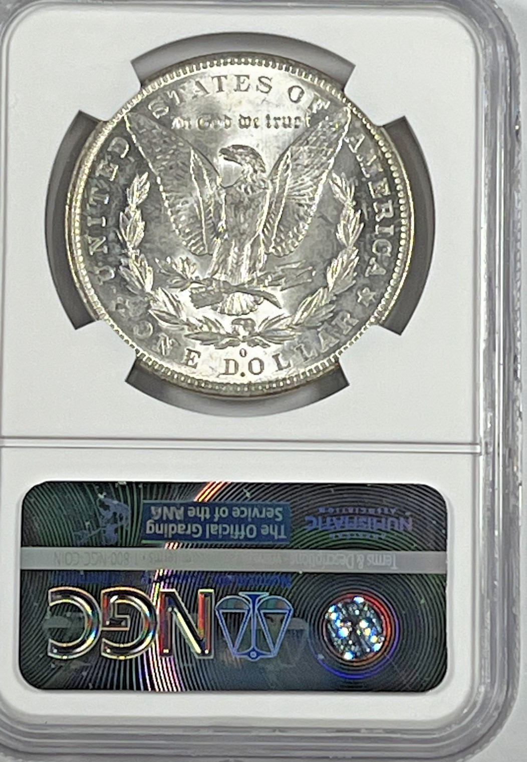 1883-O Morgan Dollar : NGC MS63