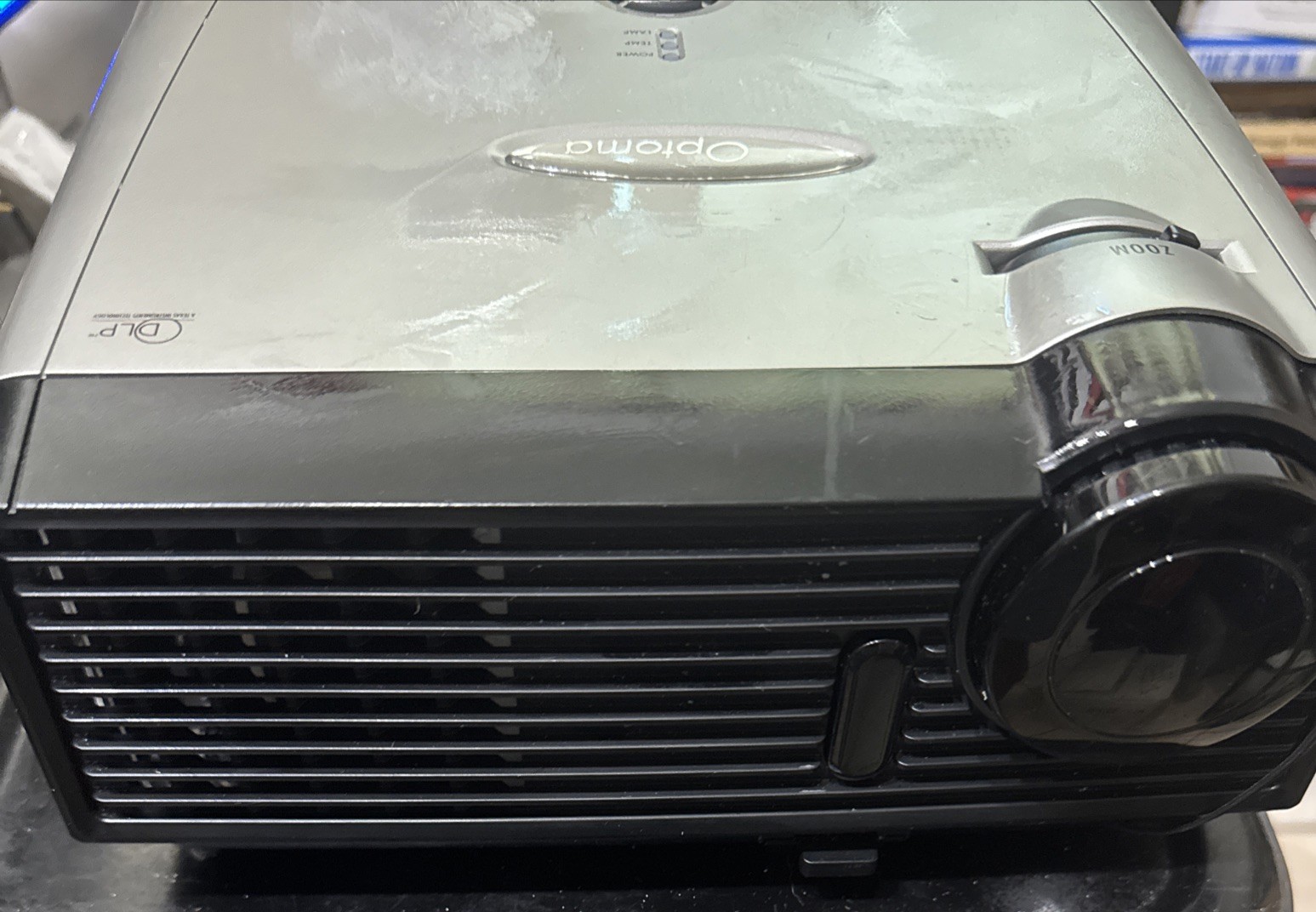 Optoma DLP Projection Display Model EP719 DLP Projector - With Case