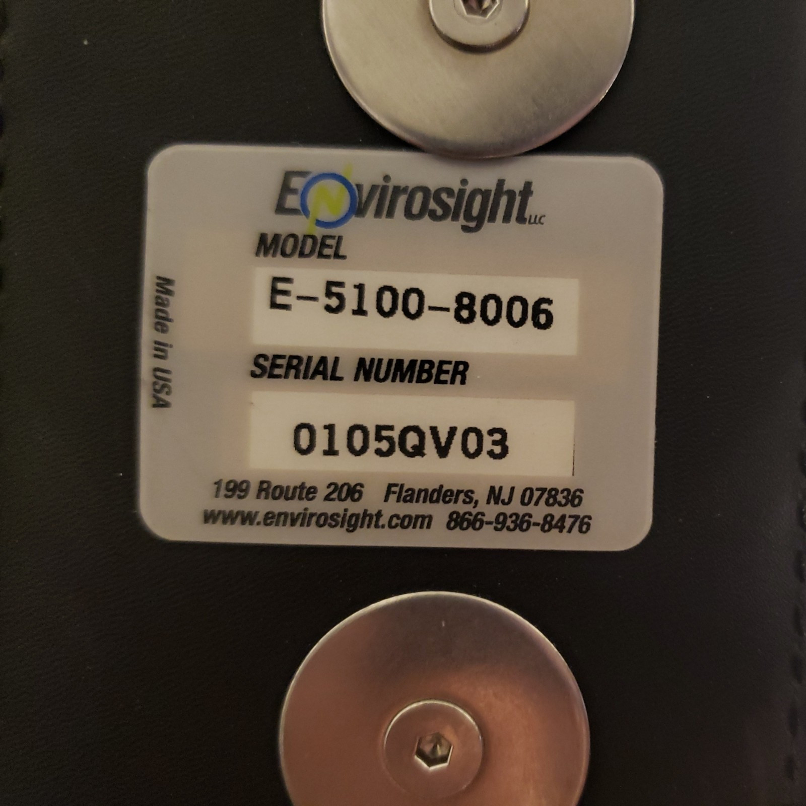 Envirosight QuickView Pipeline Zoom Inspection Camera E-5100 CONTROLLER/CASE
