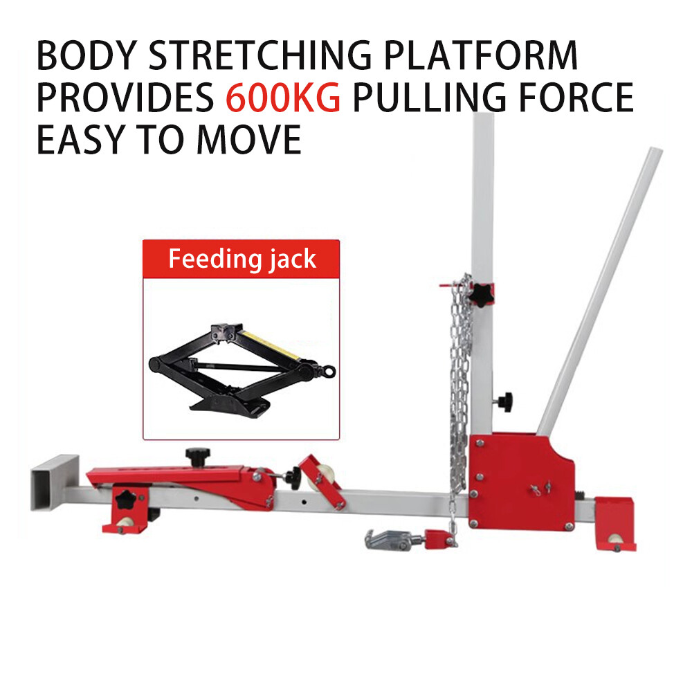 Portable Car Dent Repair Tools Hydraulic Jack Pull Tower Sheet Metal ExtractorwA