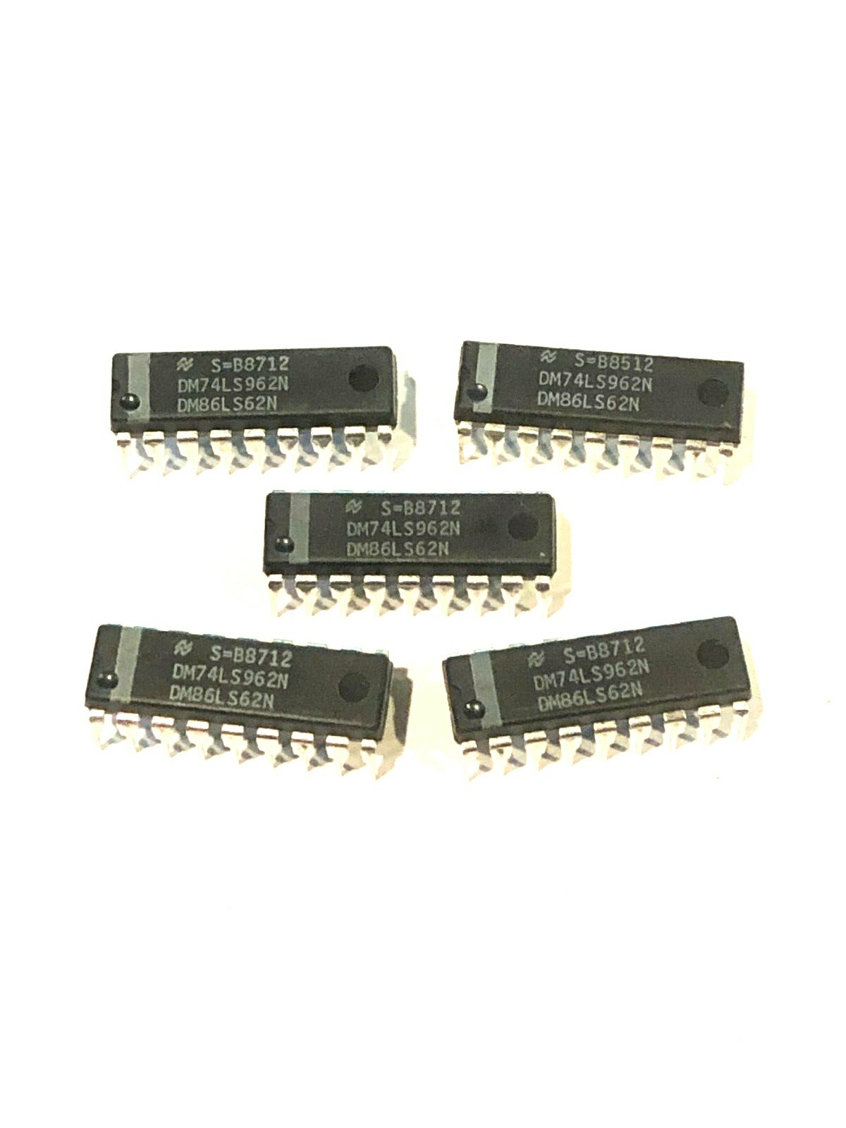 NATIONAL DM74LS962N Dual Rank 8-Bit TRI-STATE Shift Register Quantity-5 IC