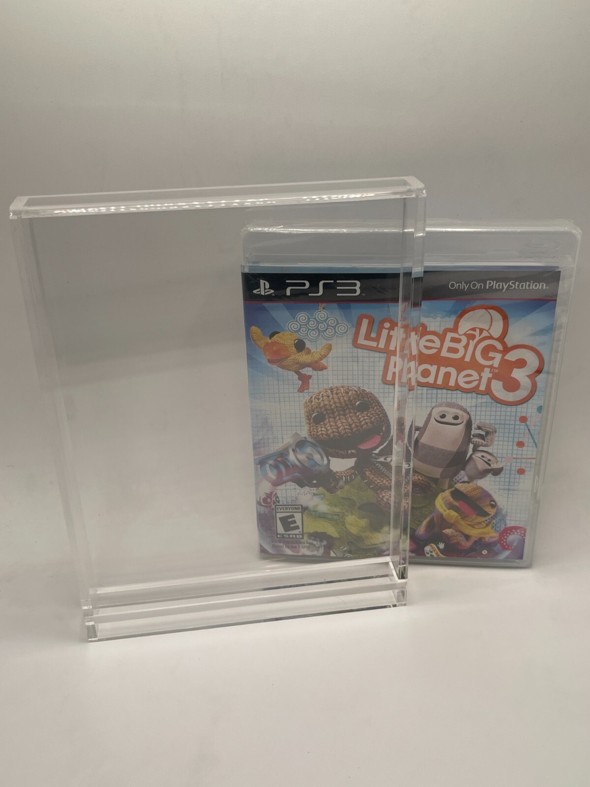 Sony Playstation 3 PS3 Premium Acrylic Game Display UV Case Protector 4mm