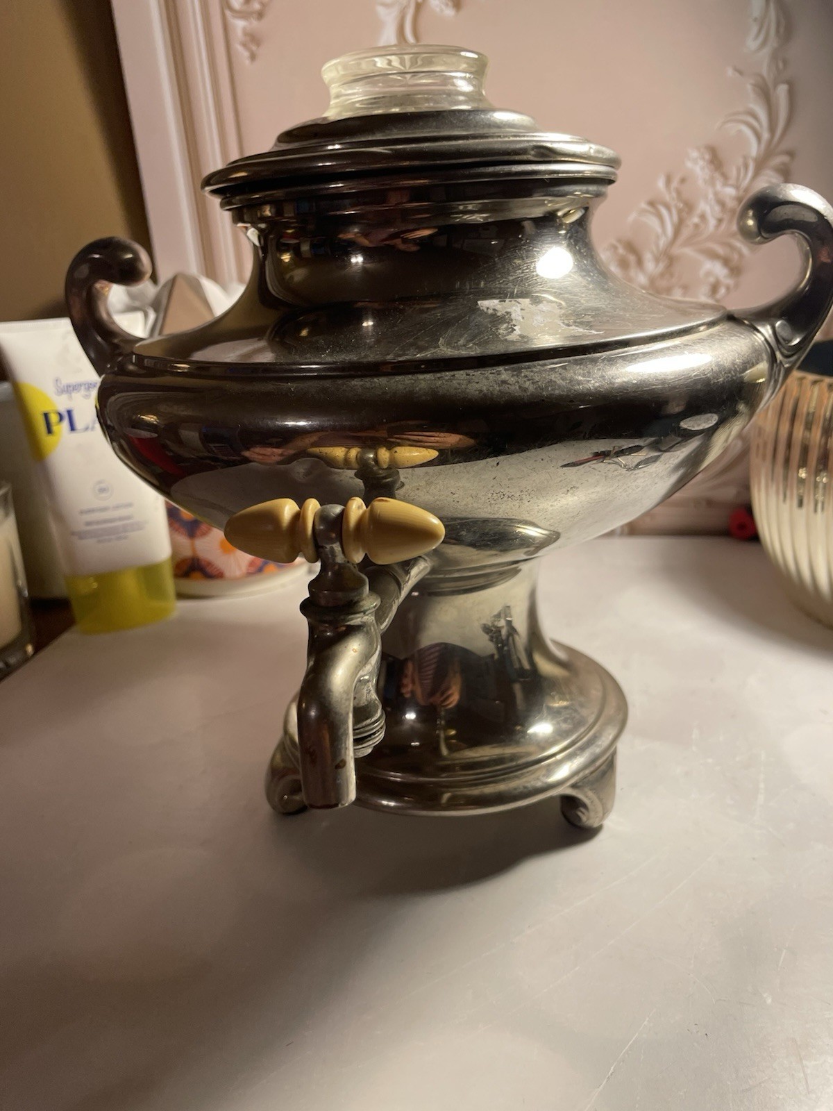 🔥 Vintage Antique Universal Landers Frary Clark Coffee Percolator Maker