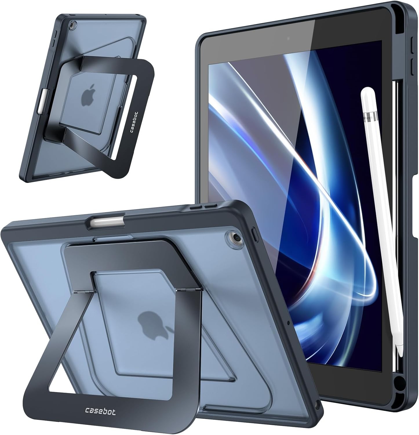 Case for iPad 9th (2021)/iPad 8th/iPad 7th 10.2 inch Multi-Angle Kickstand Cover