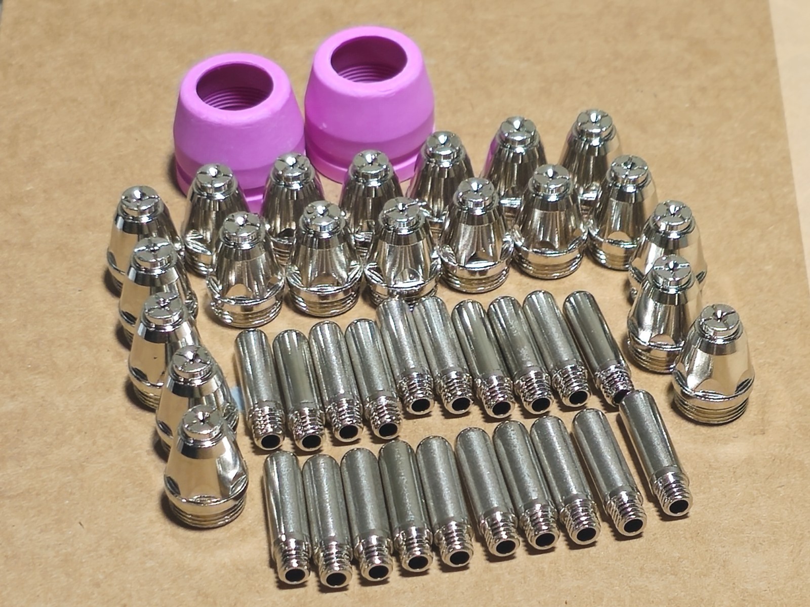FLARING FC650DL Plasma Cutter 65Amp Replacement Plasma Tips Nozzles Electrodes