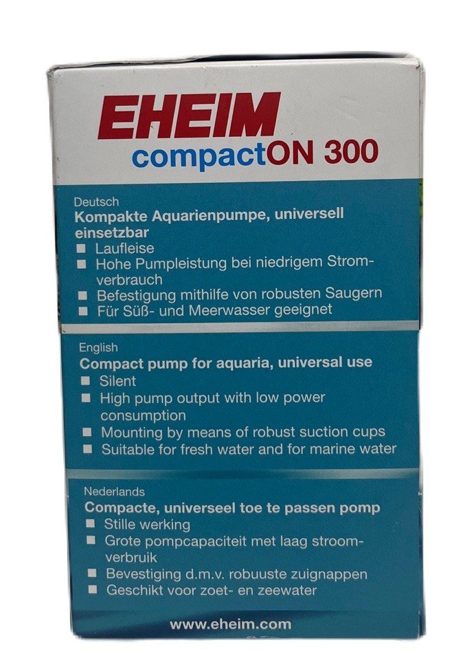 EHEIM compactON 300 (79 GPH) Aquarium Pump - EHEIM
