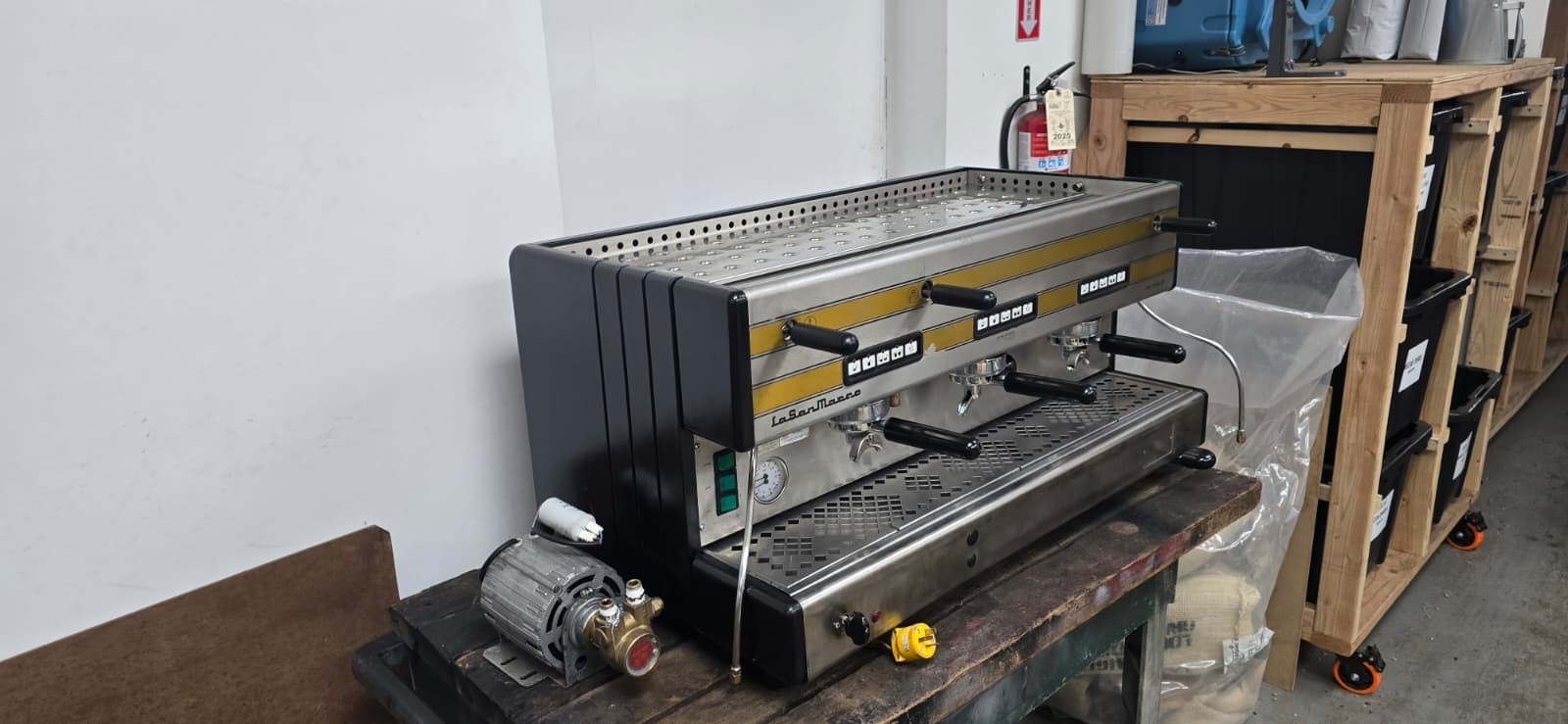 3 Group La San Marco Automatic Programmable Espresso Coffee Machine