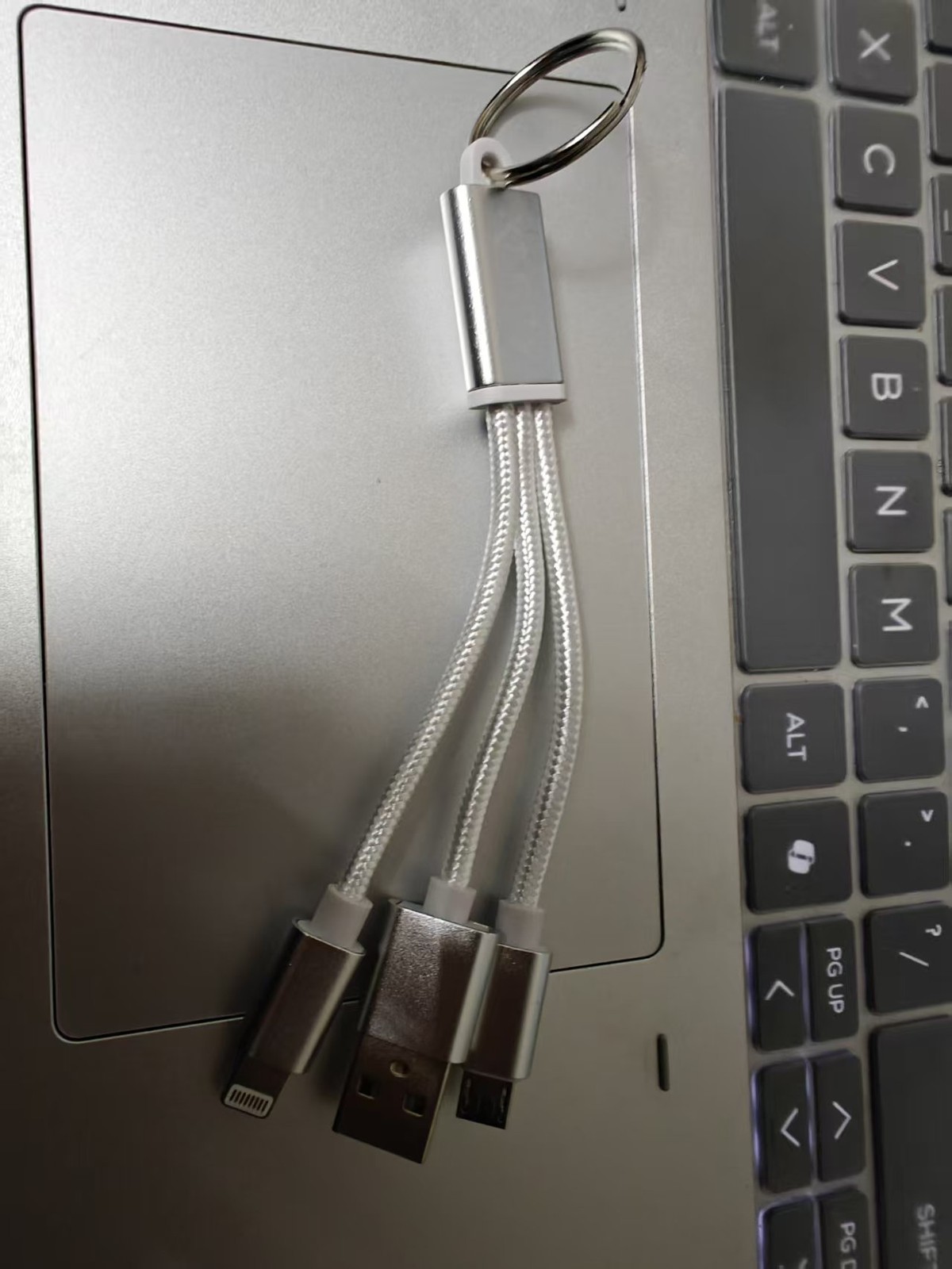 New Mobile Keychain Data Cable Fast Charging Cable for Android MicroUSB Port