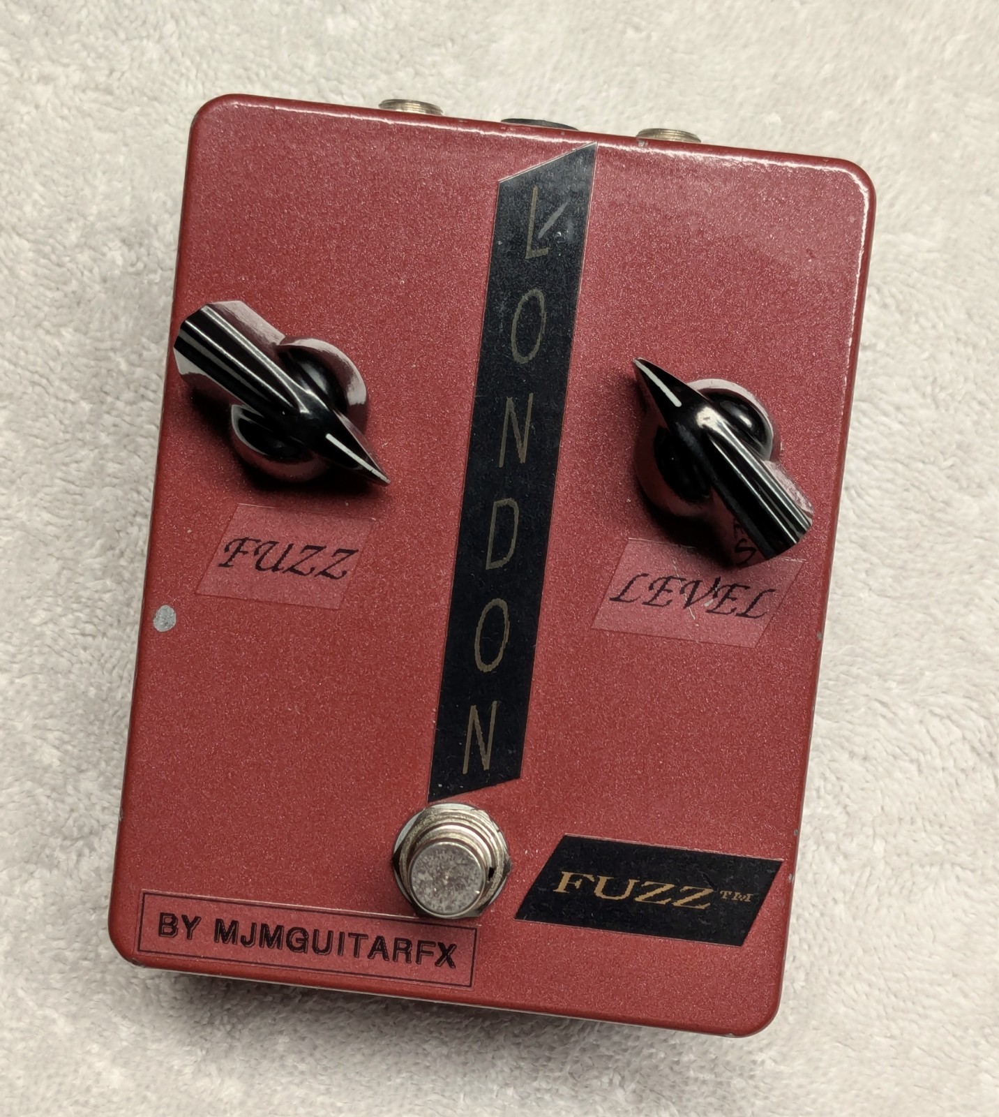 Very Rare Early LONDON FUZZ with UK NKT Germanium - MJM Guitar FX - Circa 2001