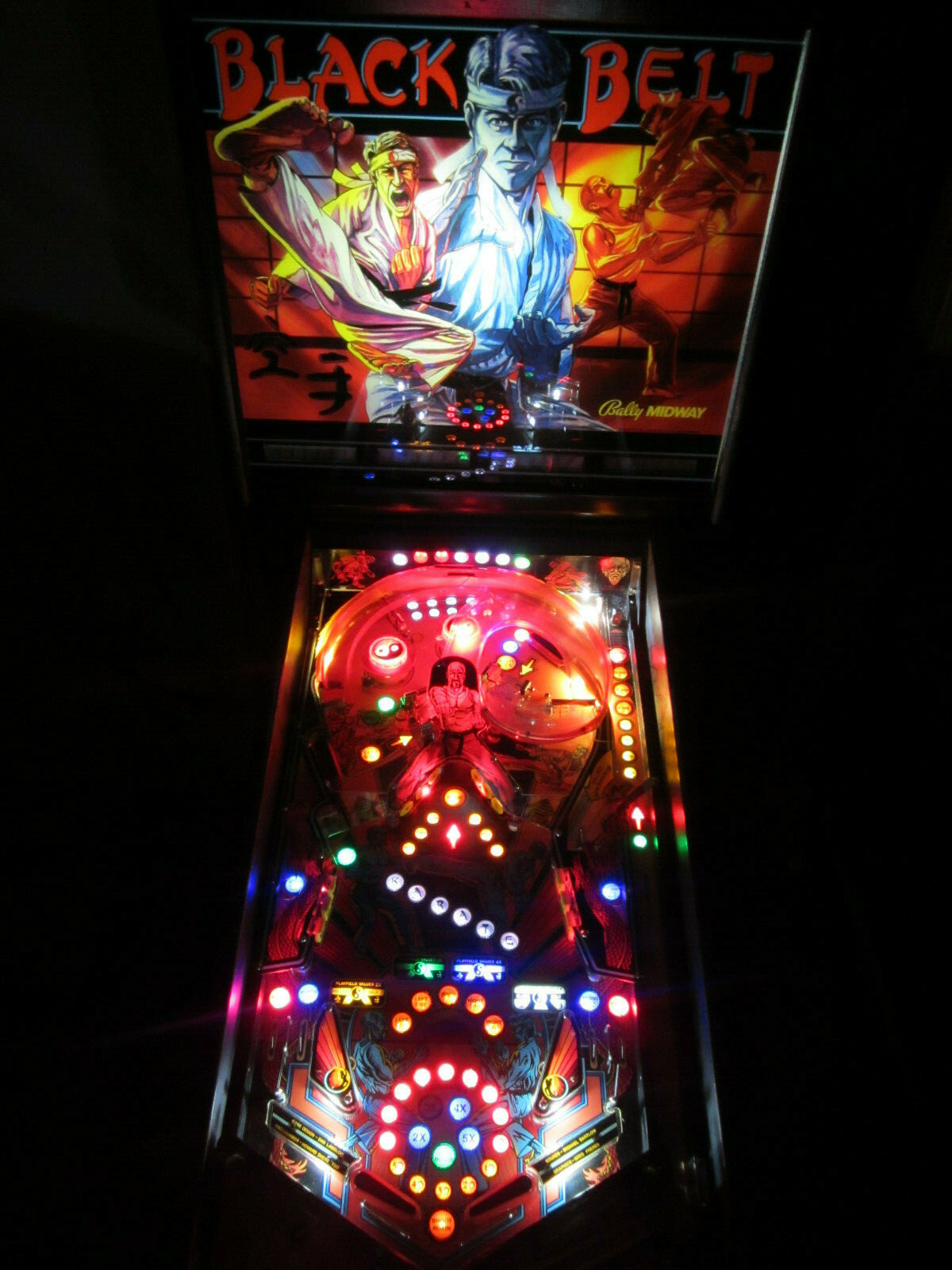 BLACK BELT Complete LED Lighting Kit custom SUPER BRIGHT PINBALL LED KIT