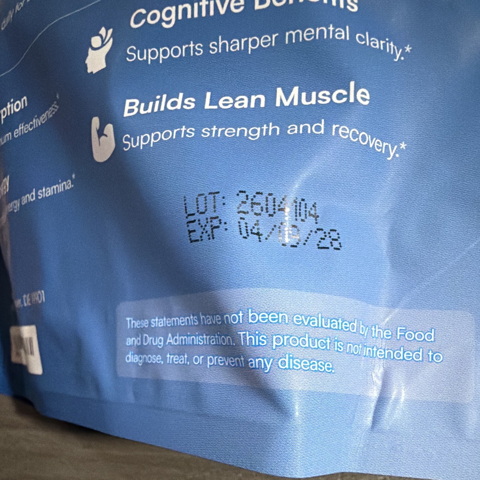 OMNI Creatine Monohydrate Gummies Watermelon 30 Servings 1 lb Exp 04/12/28