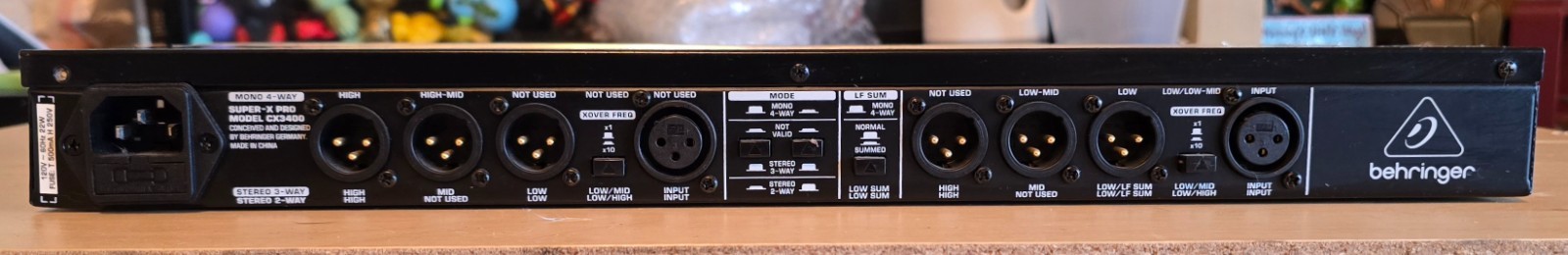Behringer SUPER-X PRO CX3400 Multi-Channel Crossover With Limiters