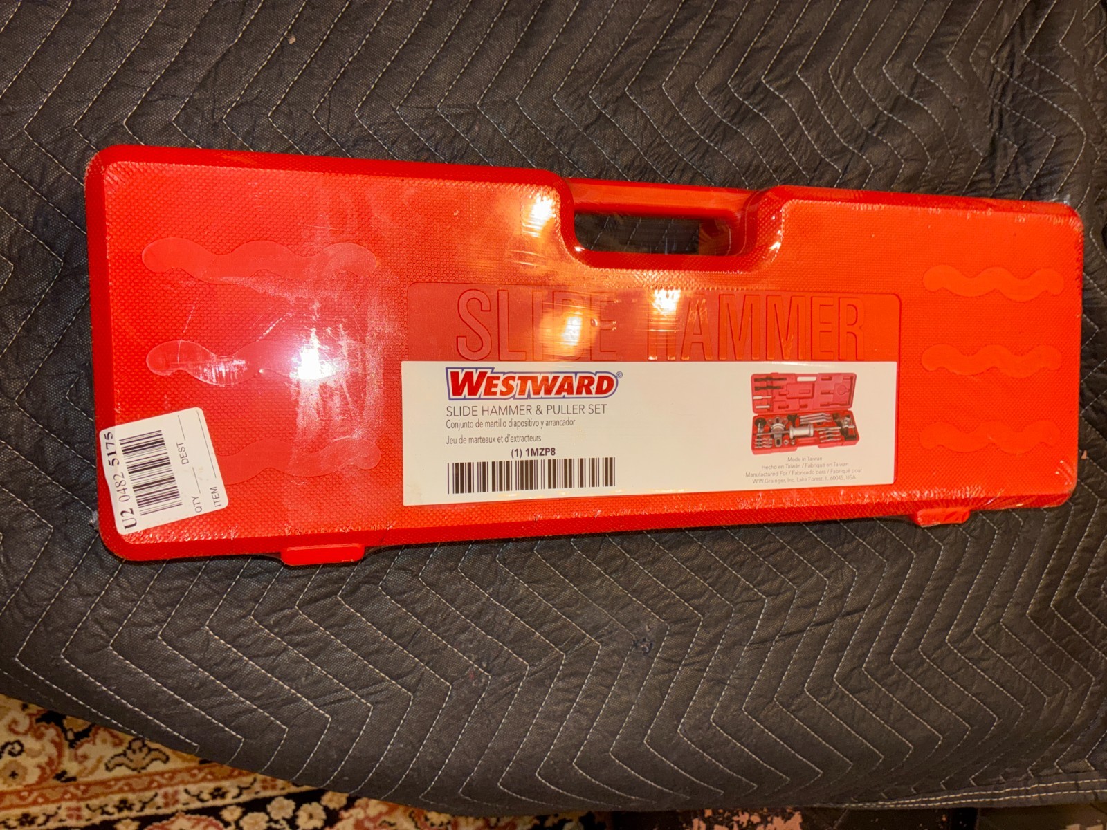 Westward 1Mzp8 Slide Hammer Puller Set, 10 Way NIB