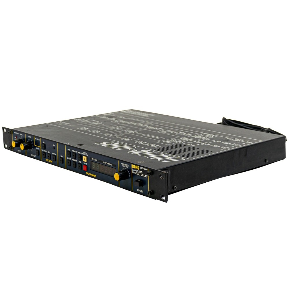 Korg SDD-2000 Vintage Rackmount Digital Delay & Sampler 12-Bit, MIDI, Tap Tempo