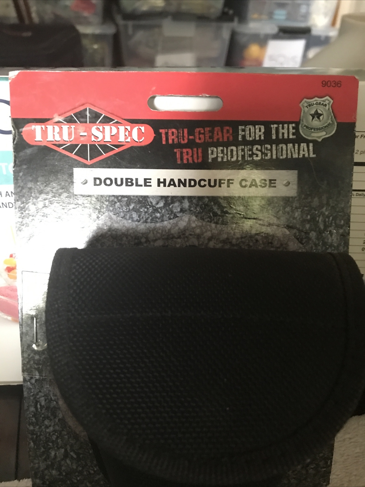 Tru-Spec Tru Gear Double Hsndcuff Case. Black