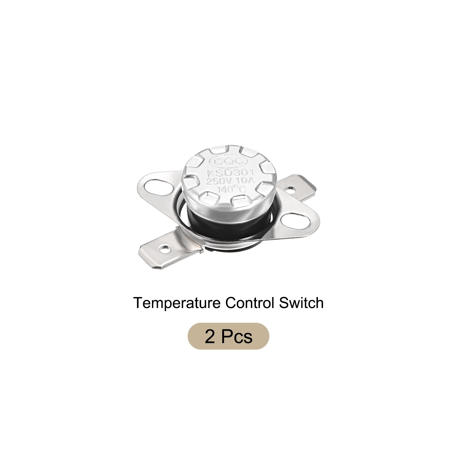 KSD301 Thermostat 140C NC Temperature Thermal Control Switch 2 Pcs