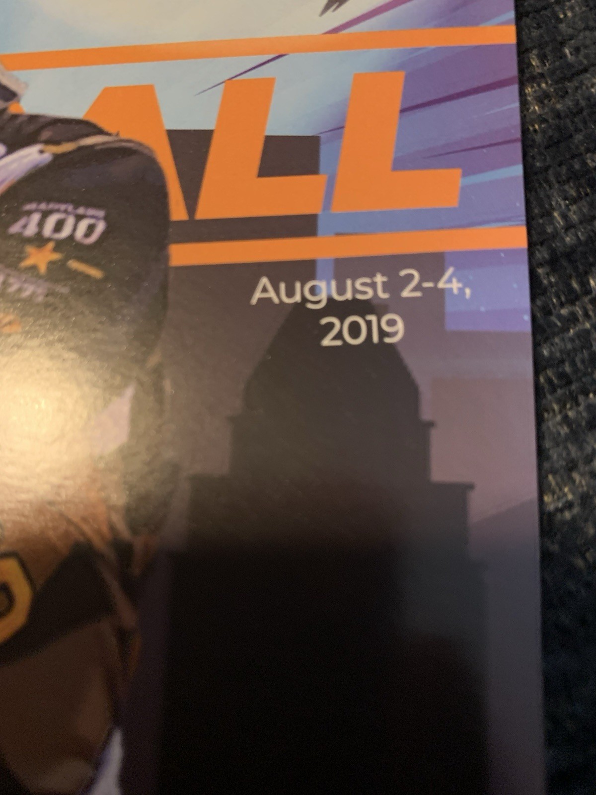 ADLEY RUTSCHMAN FIRST EVER PROGRAM AUGUST 2019 ABERDEEN ORIOLES