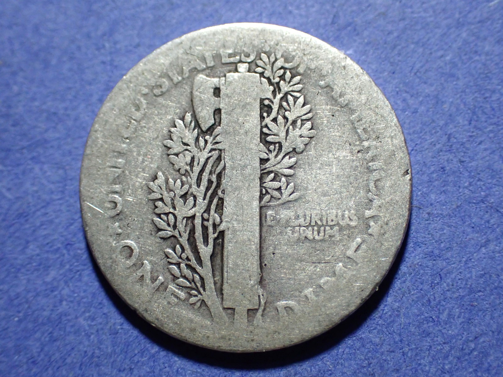 1921 Mercury Dime AG