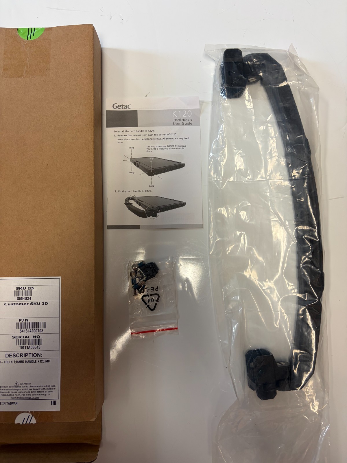 Getac K120 Tablet Hard Handle | Part # GMHDX4 -OPEN BOX