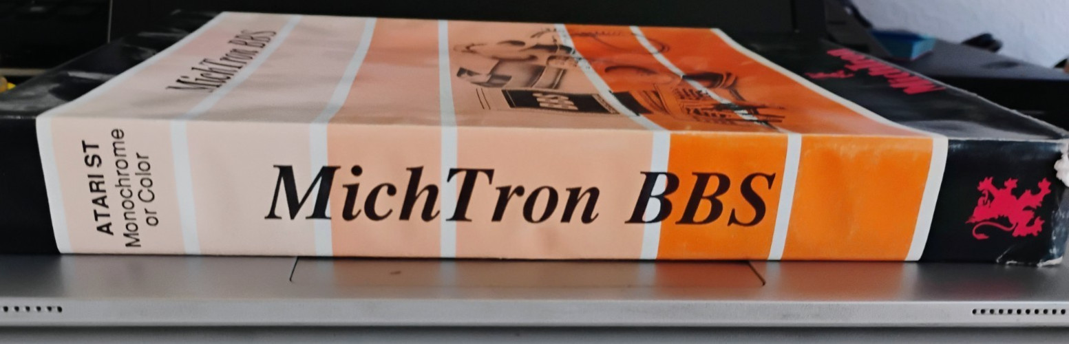 MichTron BBS; Atari ST ; Diskette Complete in Box Good Condition