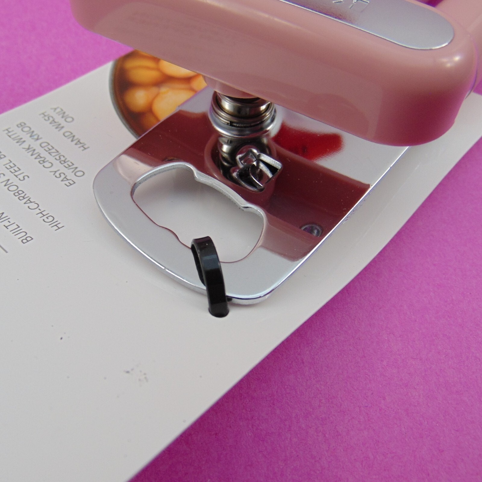 KitchenAid Multi-Function Can Opener w/ Bottle Opener Pink Ergonomic Handle