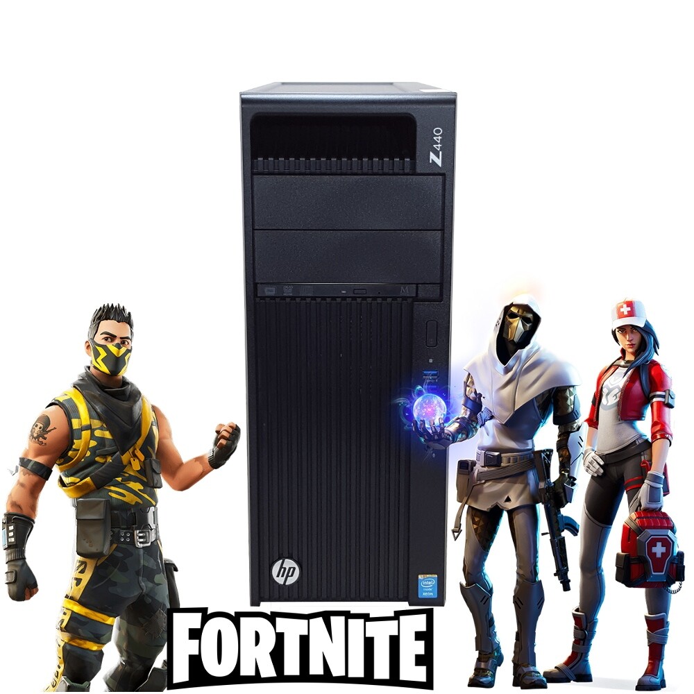 HP Z440 Gaming PC 6-Core E5-1650 v4 3.60GHz 64GB 256GB SSD 1x 1TB HDD Win10