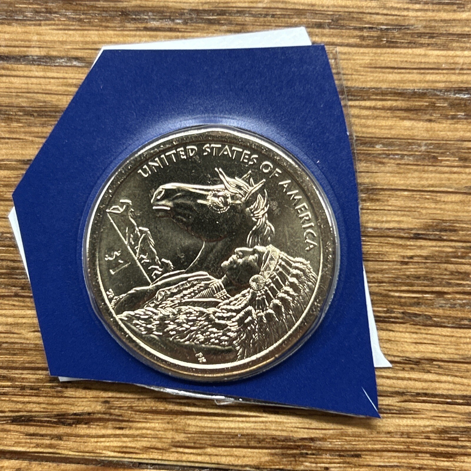 2012-P Sacagawea Native American Dollar from Mint Set in Mint Plastic Ships Free