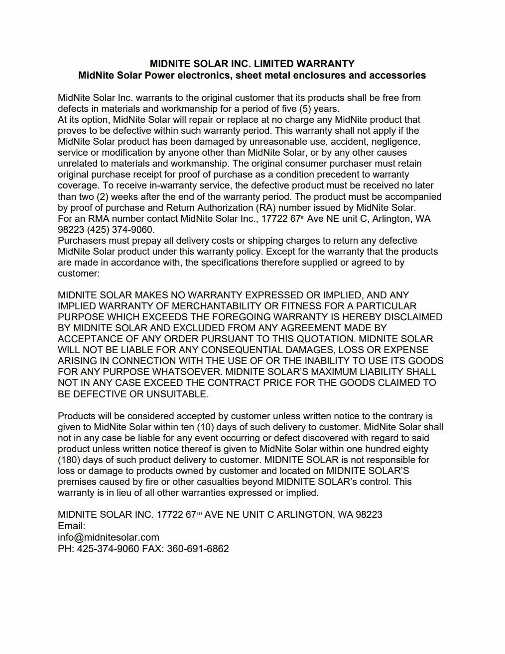 MidNite Solar BATTERY ENCLOSURE KEY Battery Enclosure Key