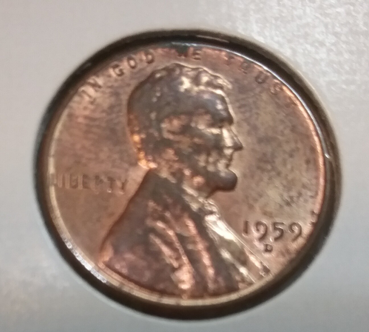 1959 Lincoln Memorial Cent  D - BU - Uncirculated