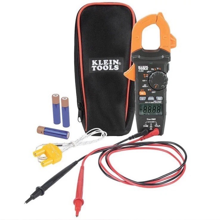 New Klein Tools CL320 400 Amp HVAC Digital Clamp Meter New