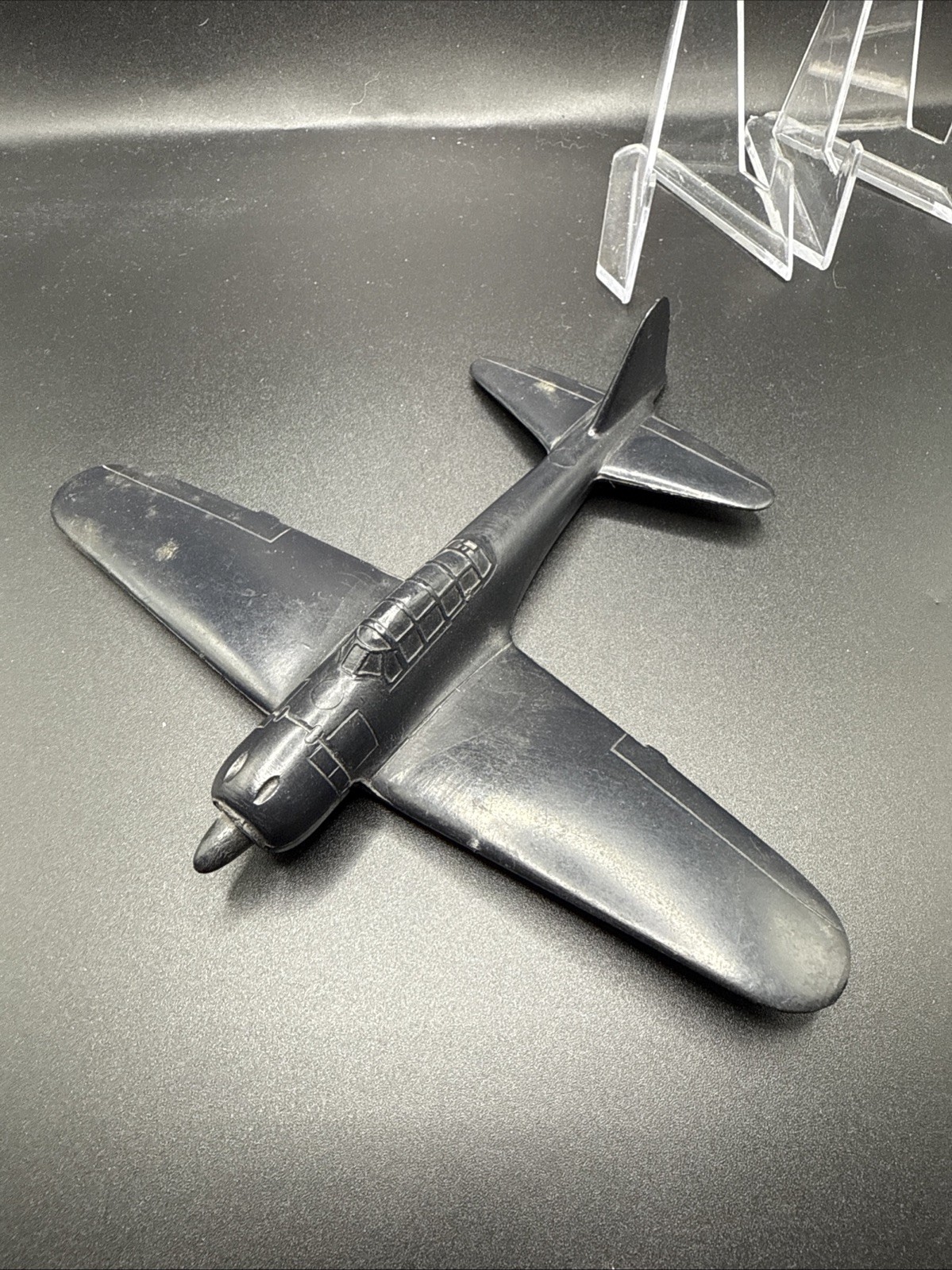 Original WWII Japanese Zero Spotter ID Model Plane, Zeke 52 Zero, Recognition