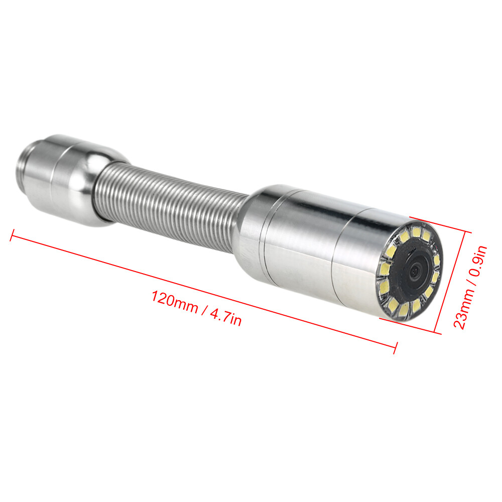 23mm Sewer Inspection Replacement + Head Cover &Screwdriver E3V7