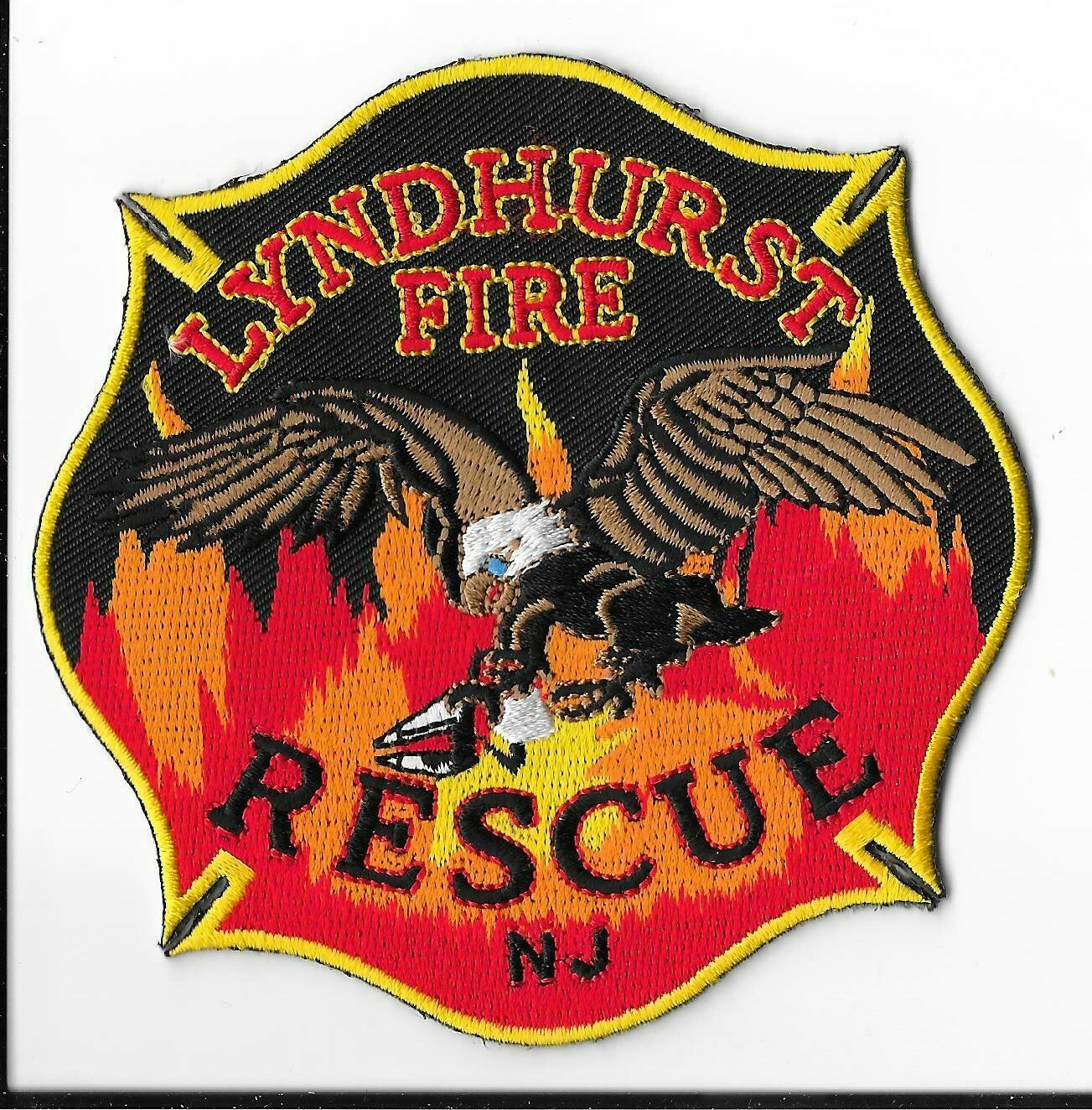 Lyndhurst Fire Department, New Jersey Rescue Patch
