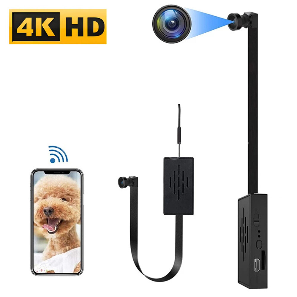 Mini Cam Wireless WiFi HD 4K 1080P Small DIY Motion Detection Camera DVR Battery