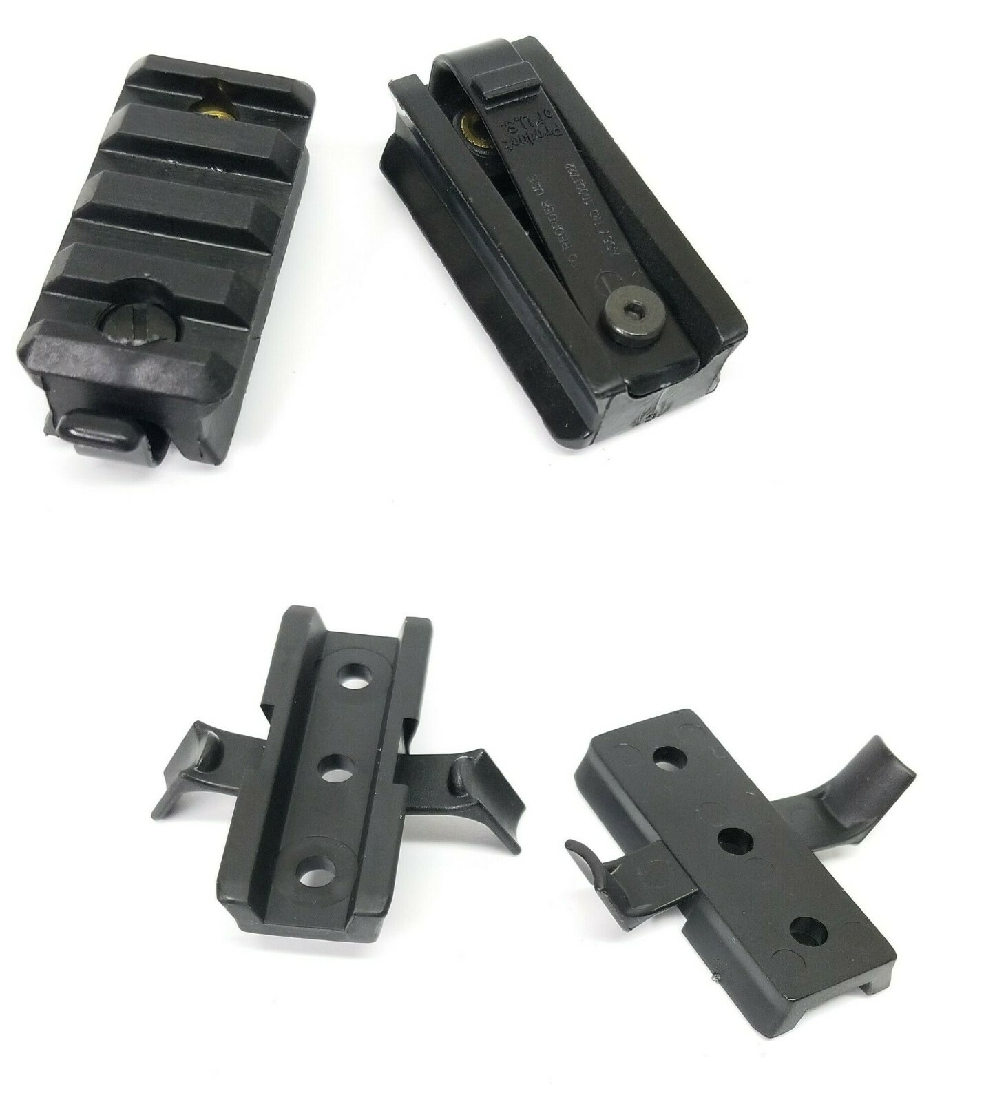 OPS-Core Picatinny & Wing-Loc Rail Adapter Set Black