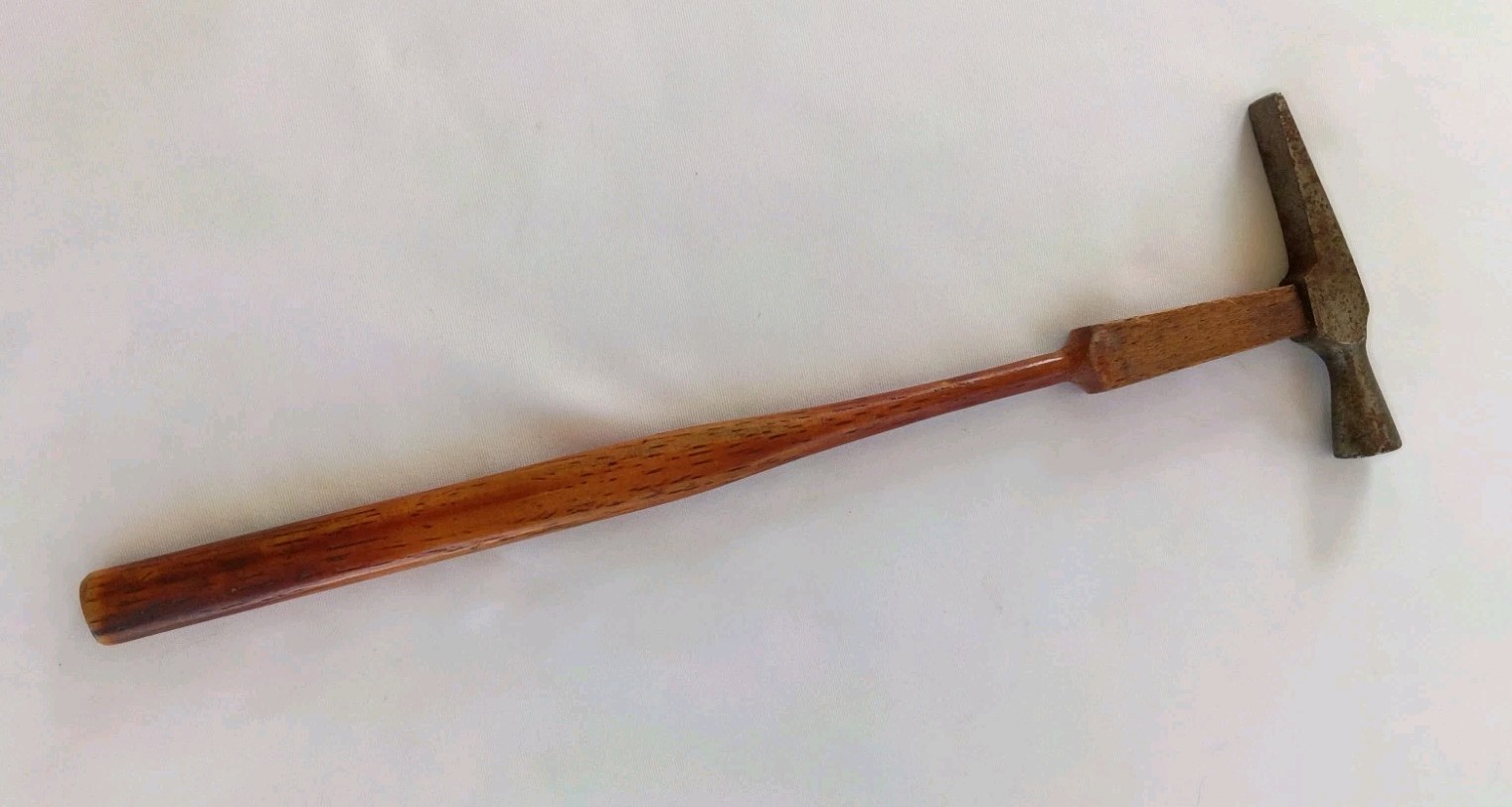 Vintage Wood Handled Upholstery Tack Hammer
