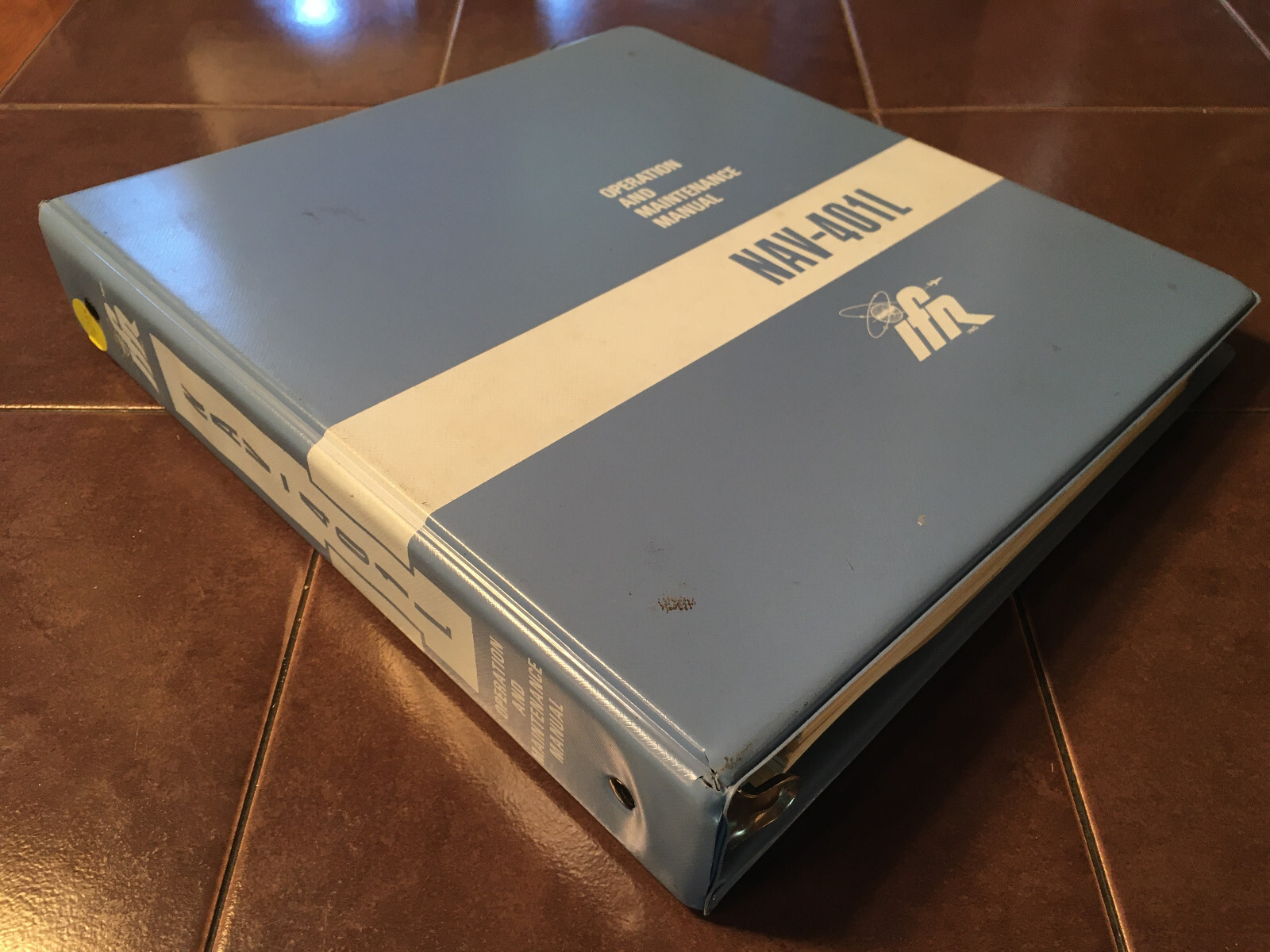Factory Issued NAV-401L Test Set Operation Maintenance & Parts Manual,