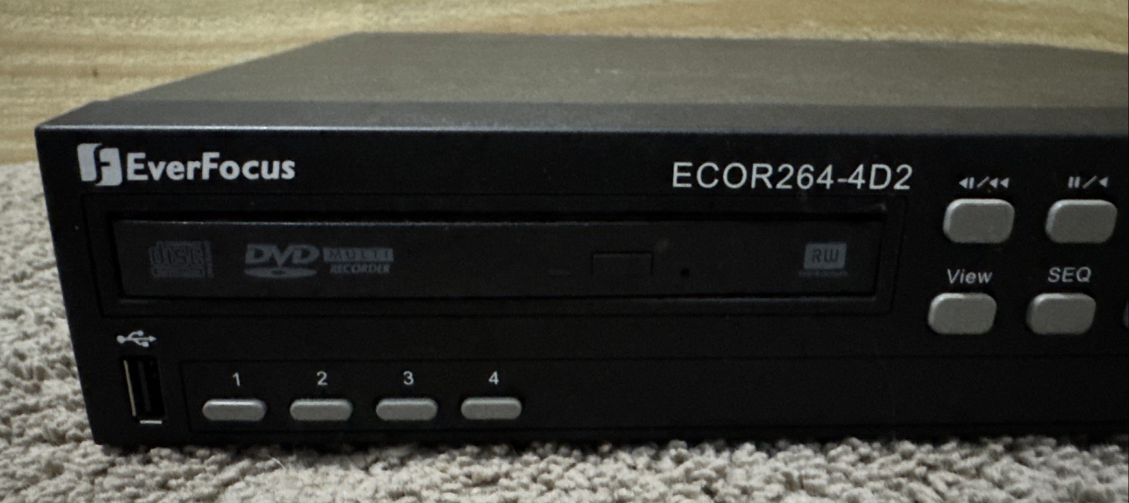 EverFocus ECOR264-4D2 DVR Unit Only
