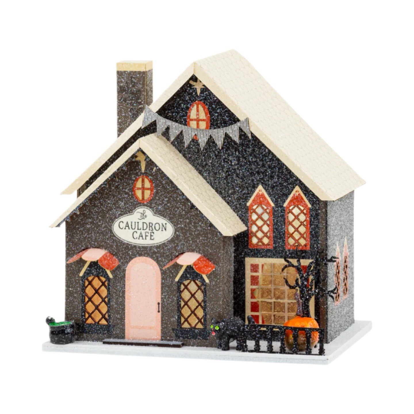 My Minds Eye brand! Haunted Halloween Village!  Paper House CAULDRON CAFE! New!