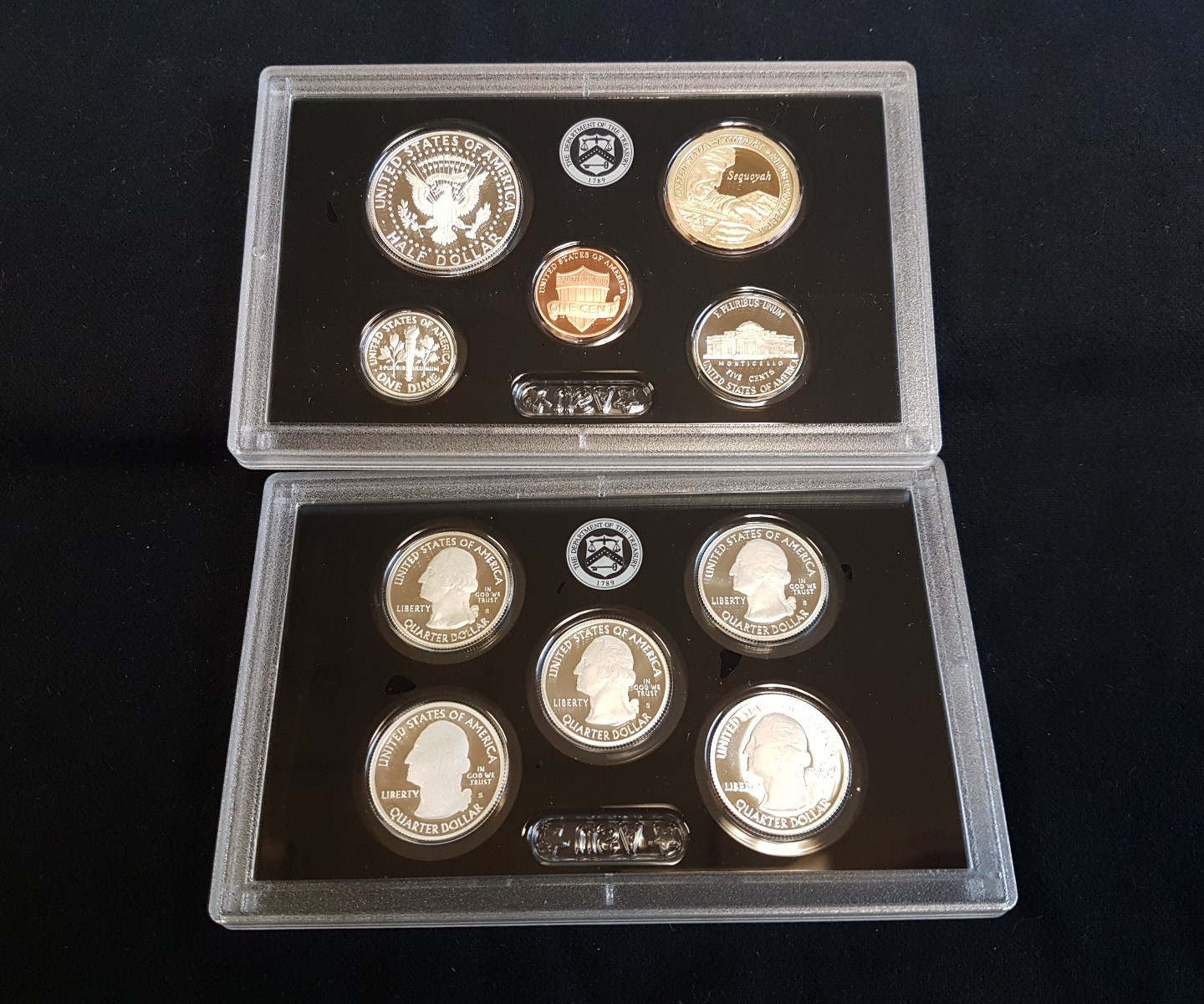 2017 US Mint Silver Proof Set (No Box/COA - As Pictured